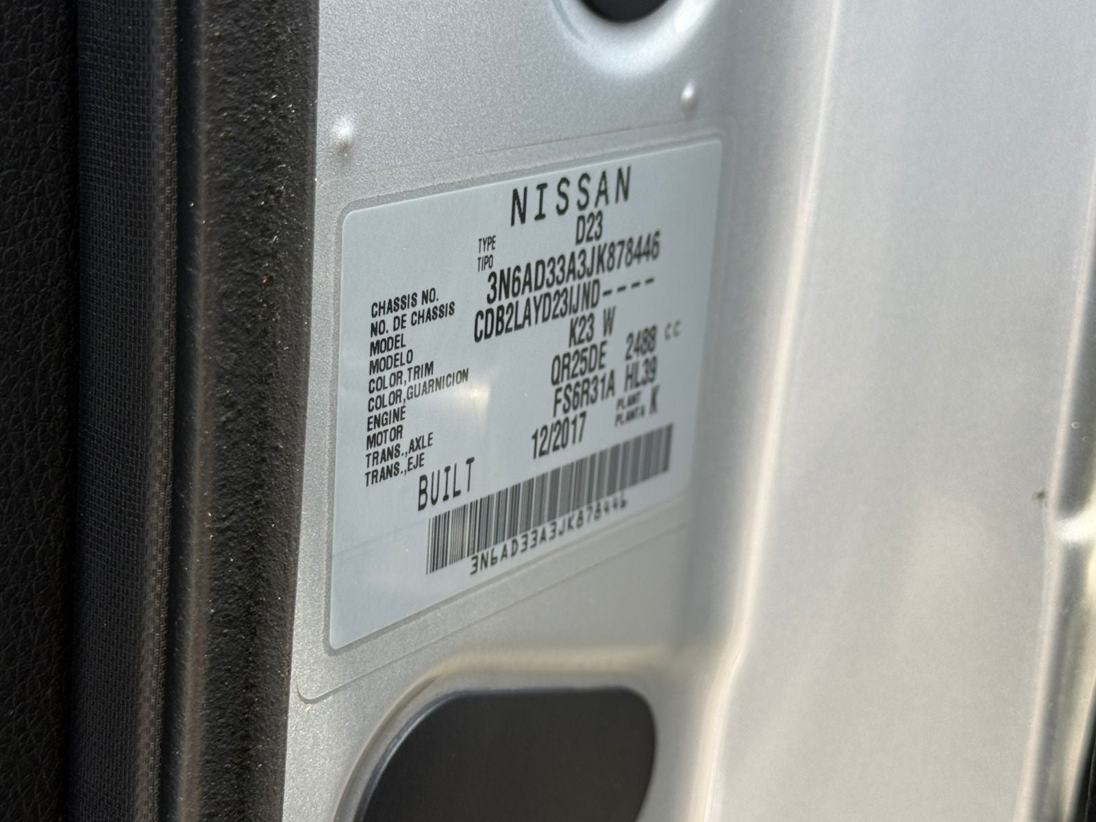 2018 Nissan NP300 Doble Cabina 2.5 S Mt